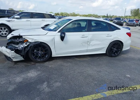 2024 Honda Civic Sport из США, поврежденный, VIN 2HGFE2F52RH565192